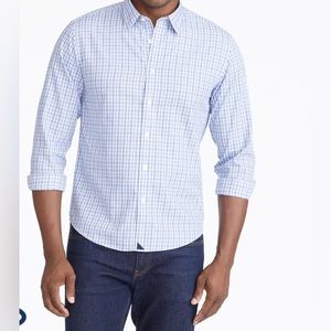 Untuckit Durif Wrinkle Free Blue & White Check Size XX Large NWNT